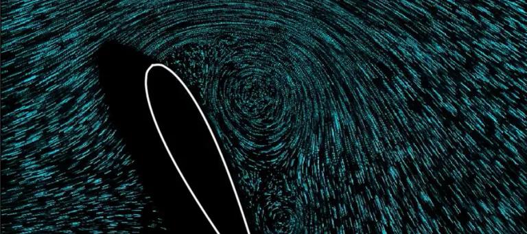aerodynamics and hydrodynamics research graphic